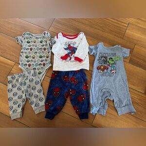 Superhero Baby Clothes Bundle